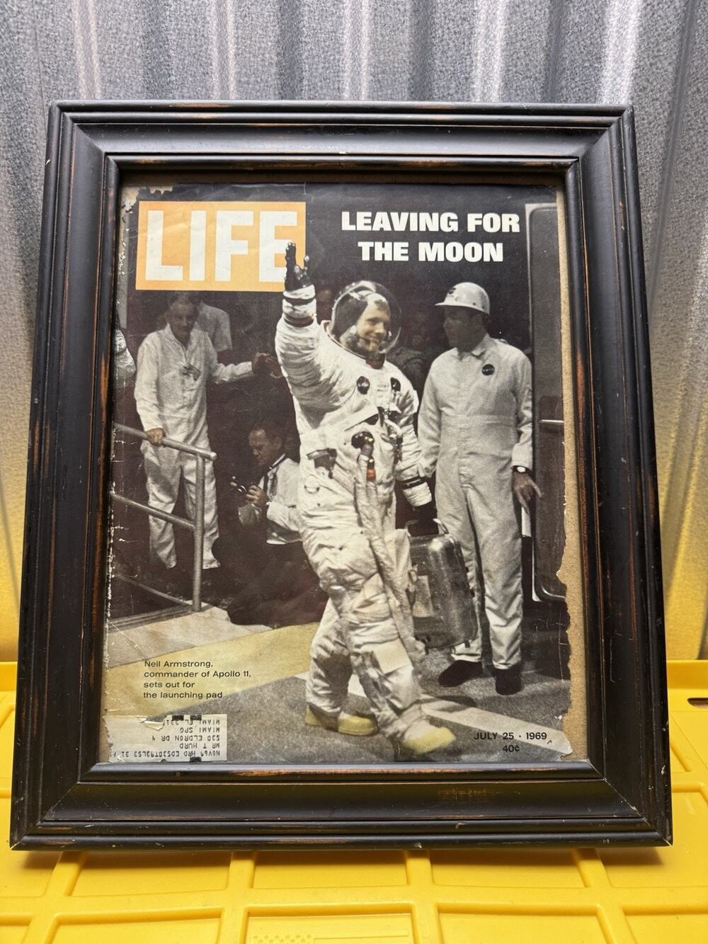 LIFE Magazine July 25 1969 Leaving for the Moon Neil Armstrong Apollo 11